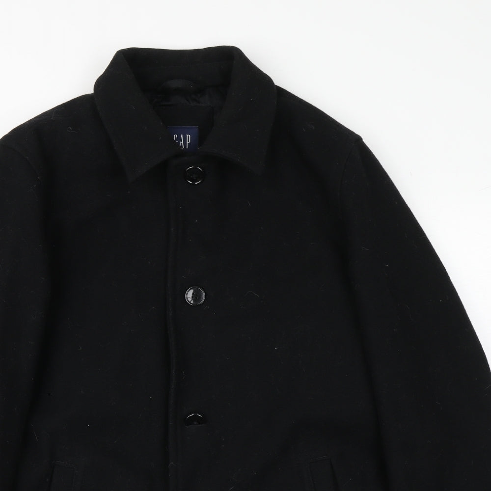 Gap Womens Black   Pea Coat Coat Size S