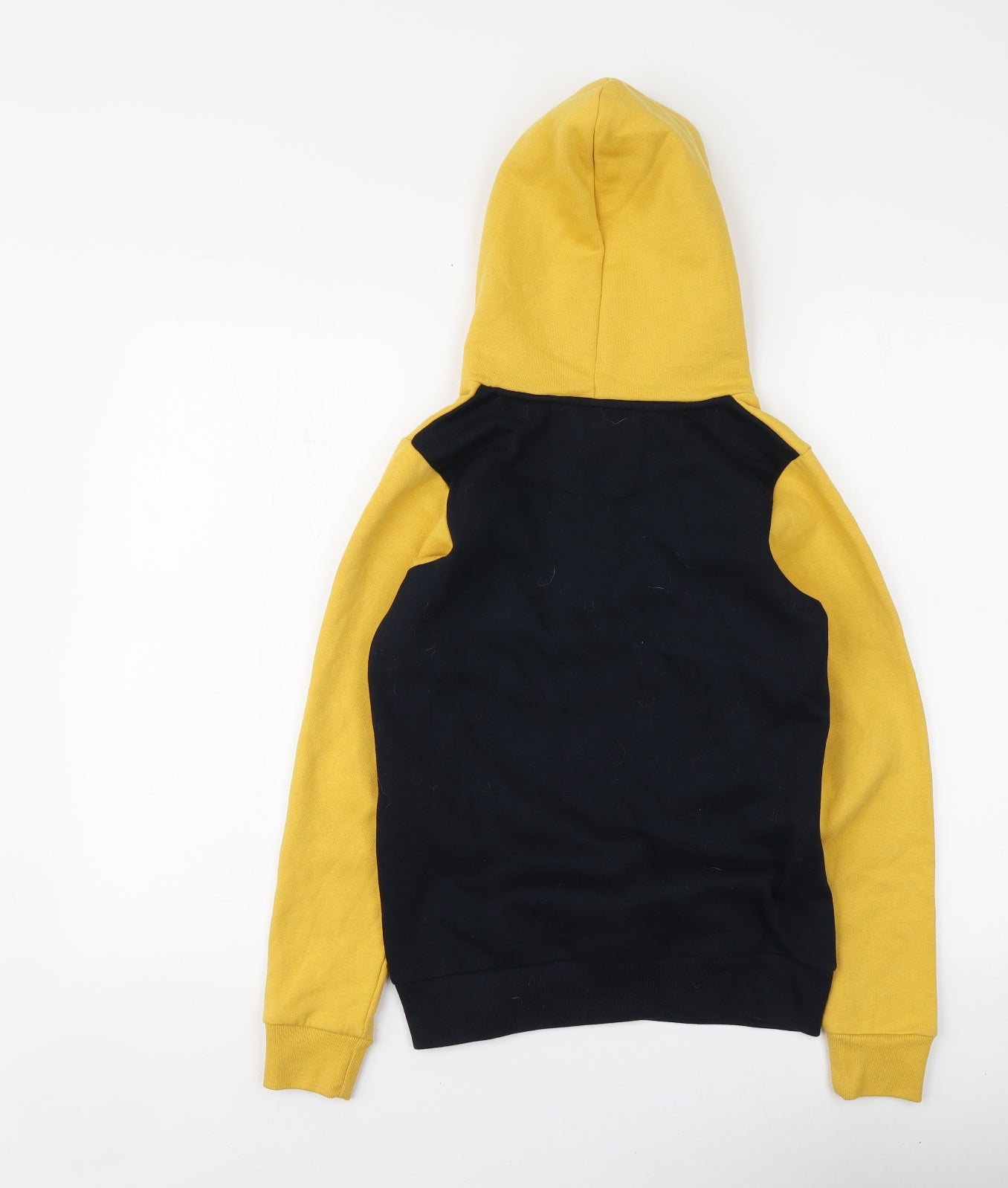 JACK & JONES Boys Yellow  Cotton Pullover Hoodie Size 12-13 Years