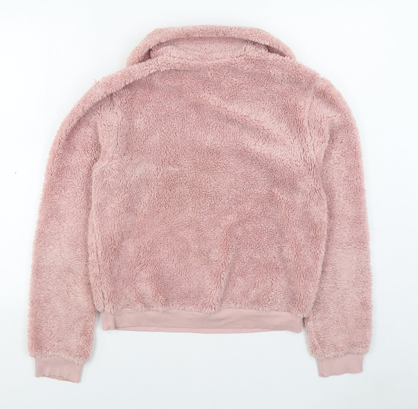 Topshop Womens Pink Jacket Size 8 Zip