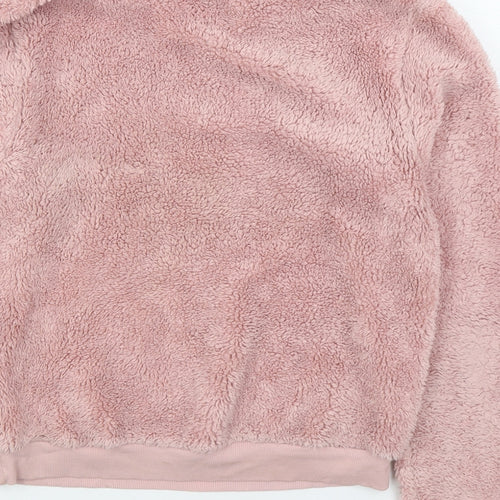 Topshop Womens Pink Jacket Size 8 Zip