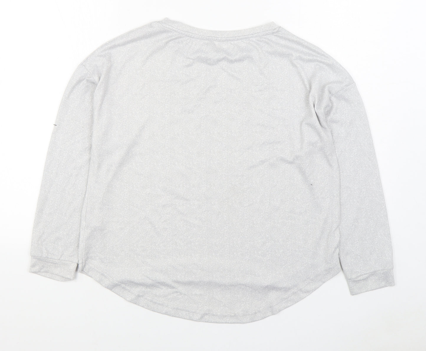 Dunnes Stores Womens Grey Polyester Pullover Sweatshirt Size S Pullover