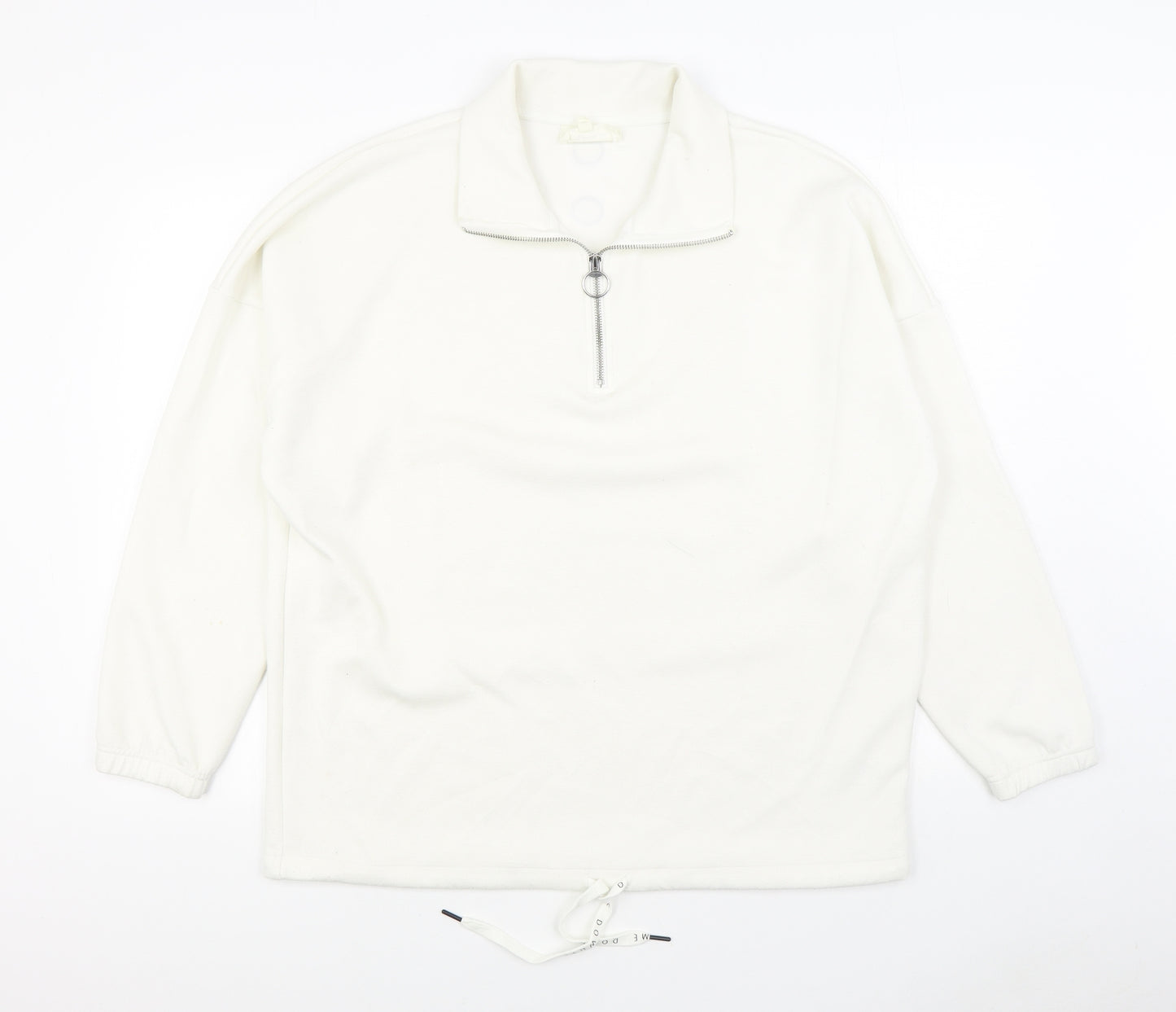 NEXT Womens White Jacket Size L Zip