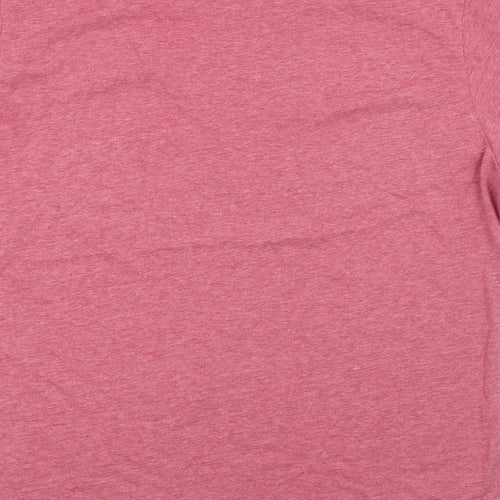 SheIn Womens Red Cotton Basic T-Shirt Size XL Round Neck