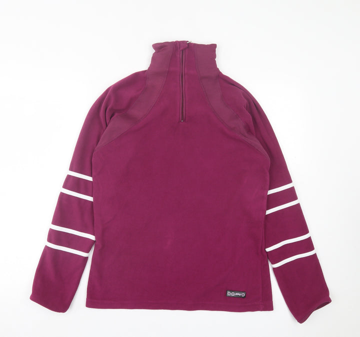 Crane Sports Womens Purple Jacket Size M Zip
