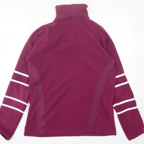Crane Sports Womens Purple Jacket Size M Zip
