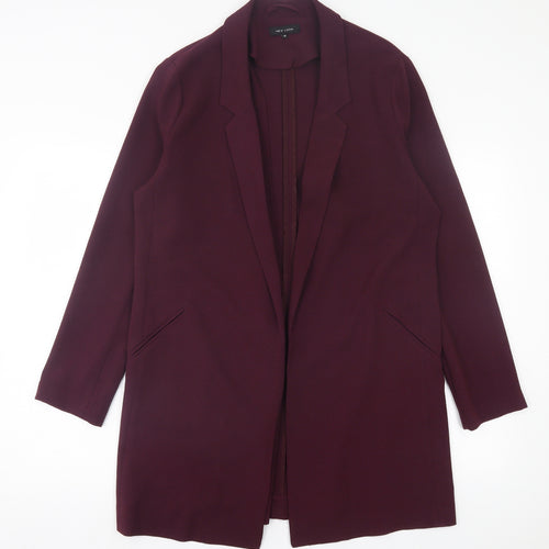 New Look Womens Purple Jacket Size 14