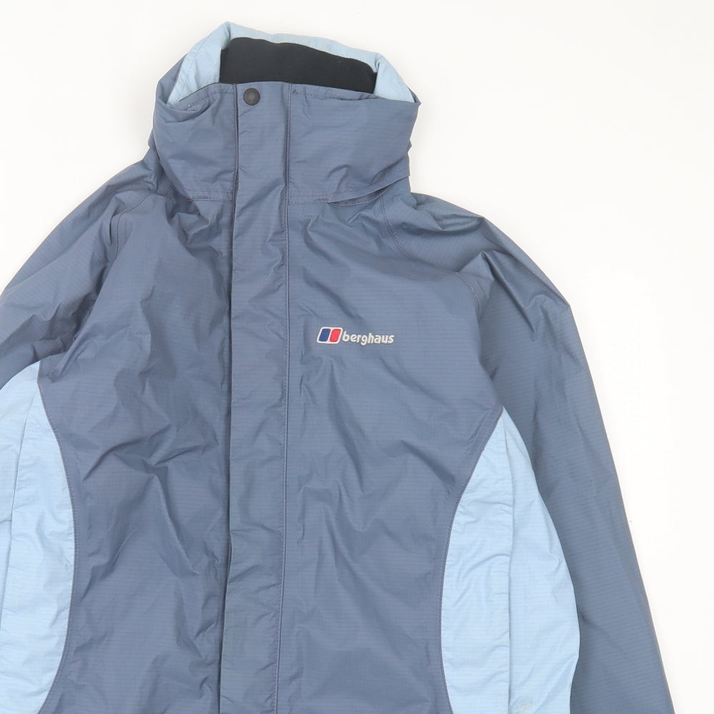 Berghaus Womens Blue Jacket Size 12 Zip