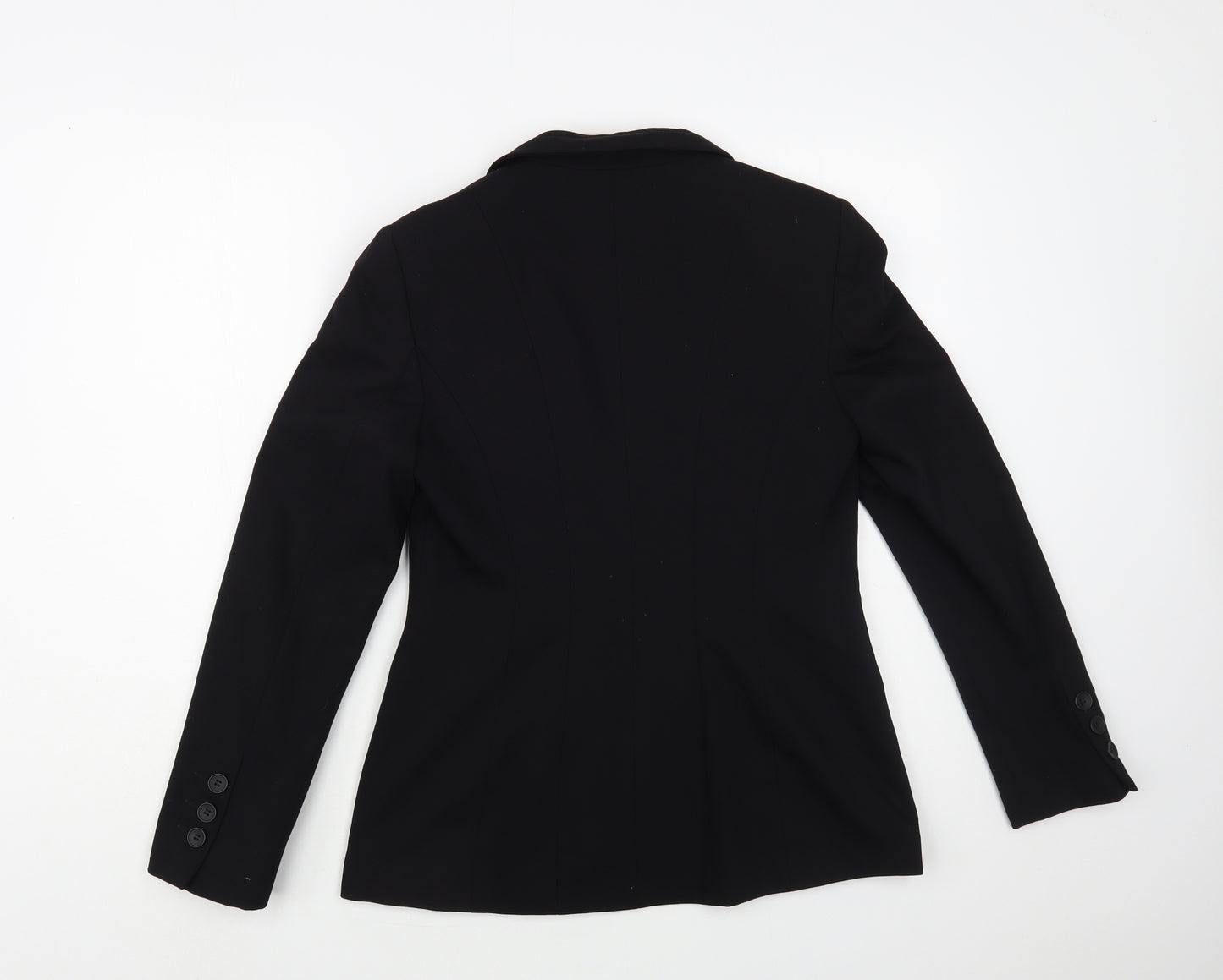 NEXT Womens Black Jacket Blazer Size 10 Button