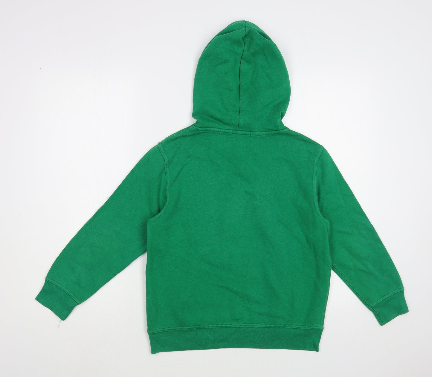 Gap Boys Green Cotton Pullover Hoodie Size 8-9 Years Pullover