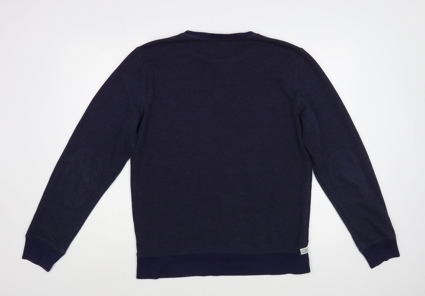 NEXT Mens Blue Cotton Pullover Sweatshirt Size M