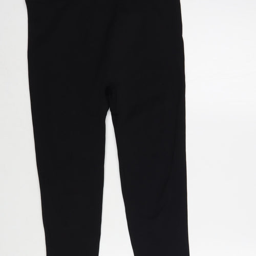 Jeff & Co Womens Black Nylon Jegging Leggings Size 10 L26 in