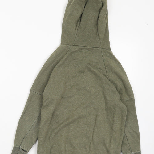 NEXT Boys Green Cotton Pullover Hoodie Size 5 Years