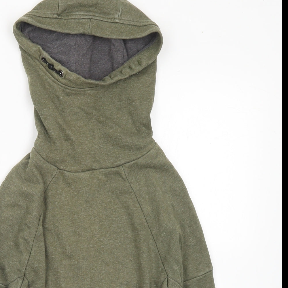 NEXT Boys Green Cotton Pullover Hoodie Size 5 Years