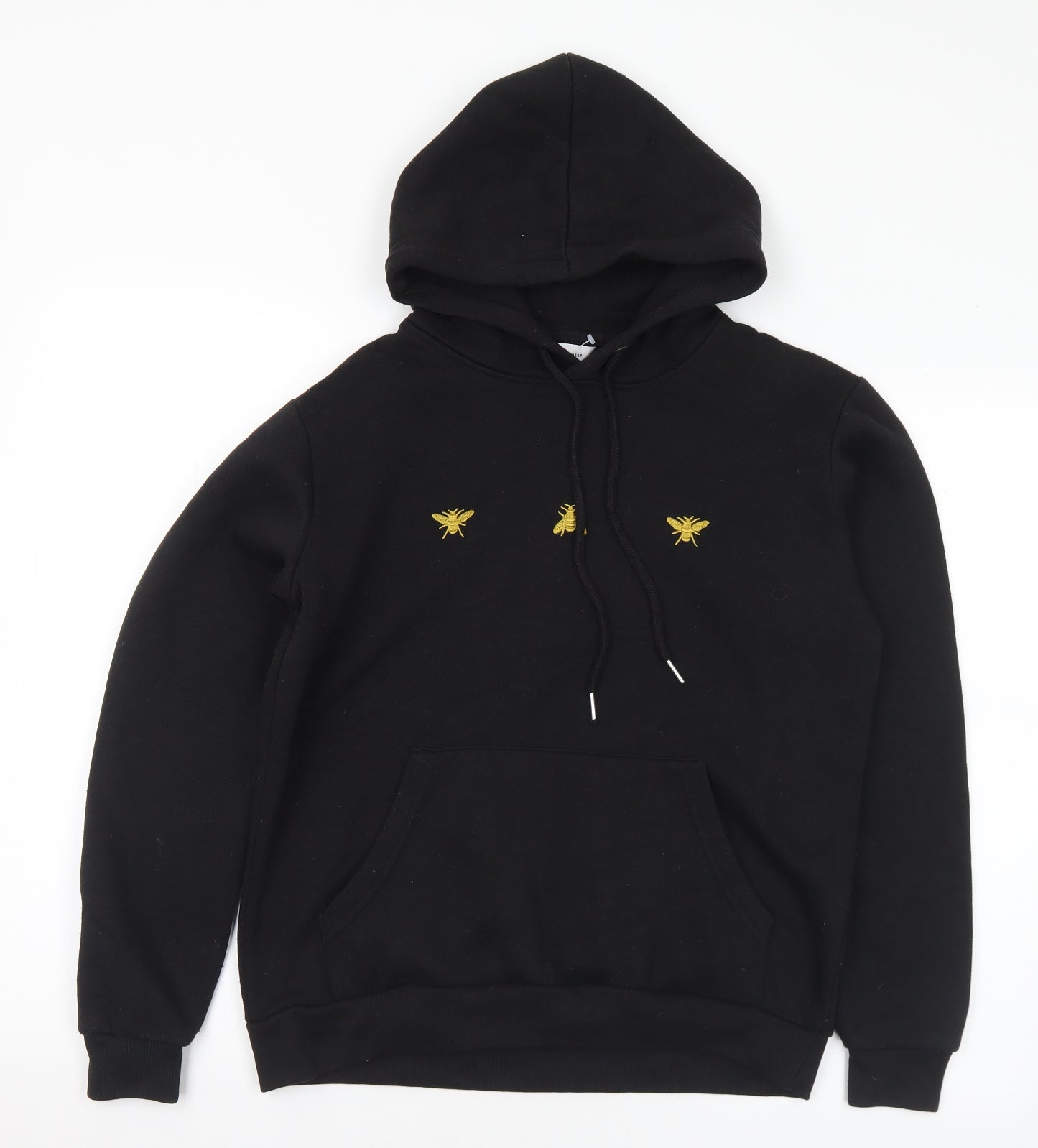 Neon Sheep Mens Black Cotton Pullover Hoodie Size XS