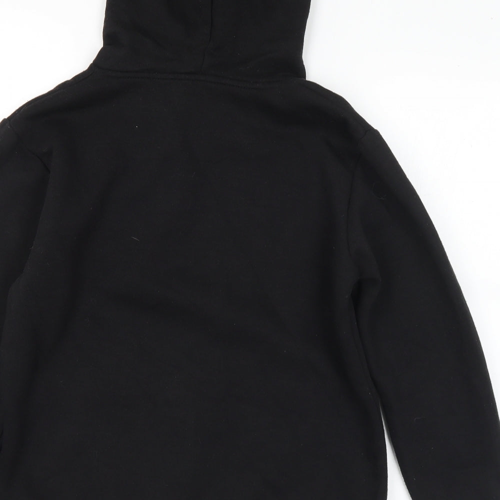Neon Sheep Mens Black Cotton Pullover Hoodie Size XS