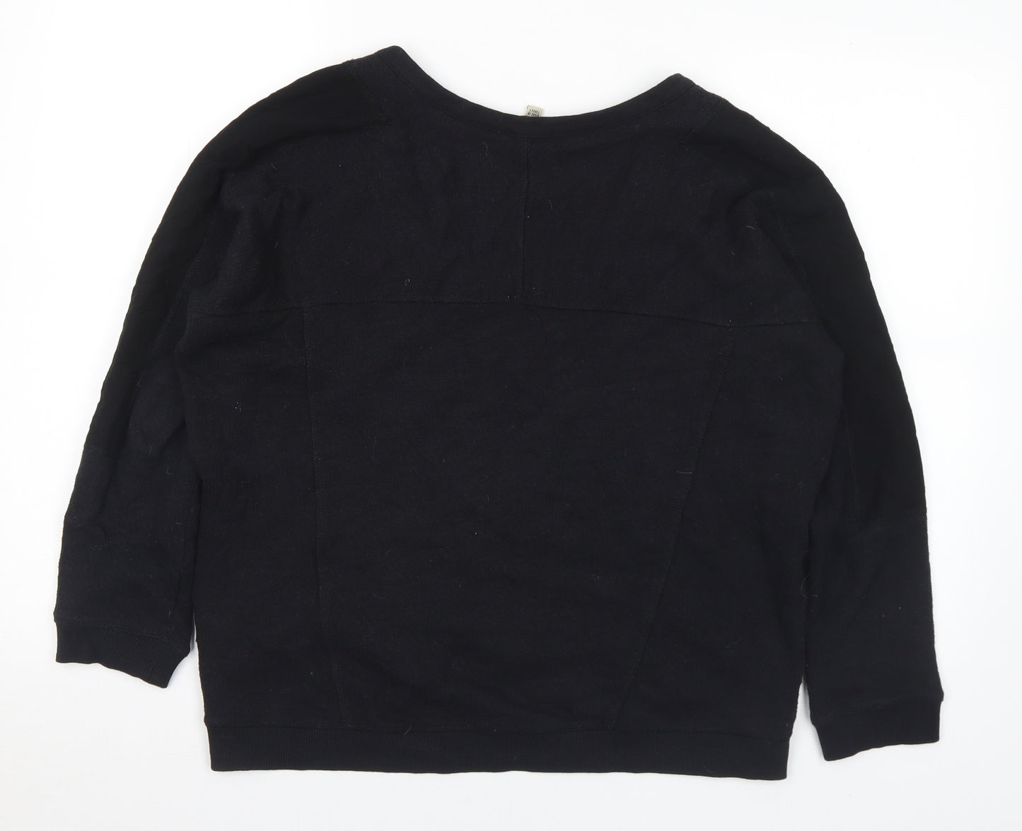 Zara Womens Black Jacket Size S Zip