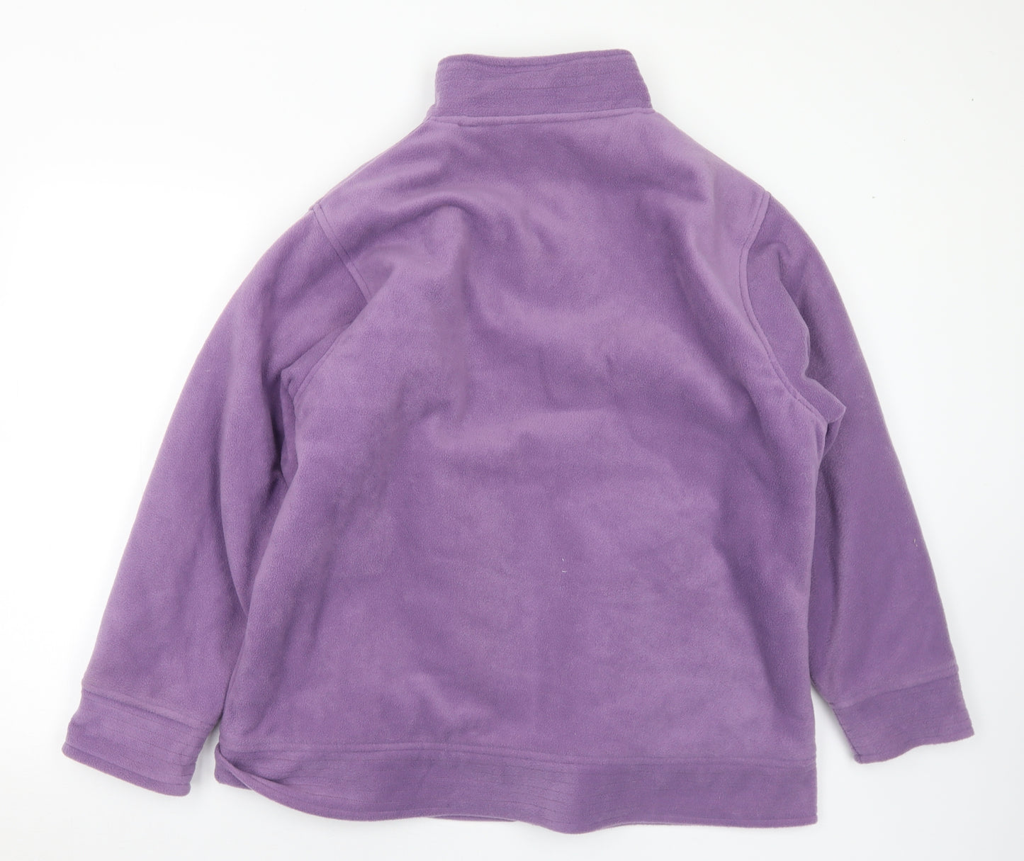 EWM Womens Purple Jacket Size 18 Zip - 18-20
