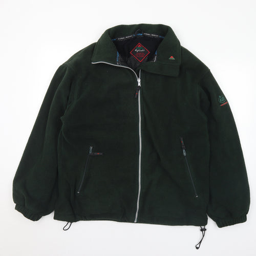 Wynnster Mens Green Jacket Size L Zip