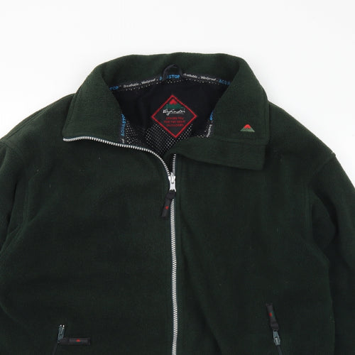 Wynnster Mens Green Jacket Size L Zip