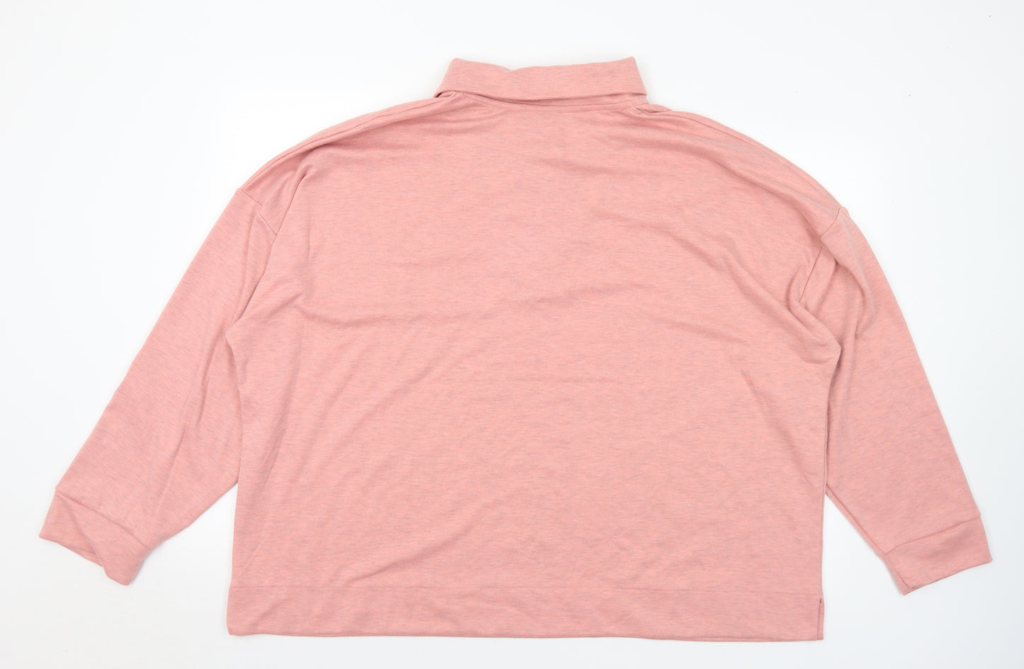 TU Womens Pink Polyester Pullover Sweatshirt Size 24