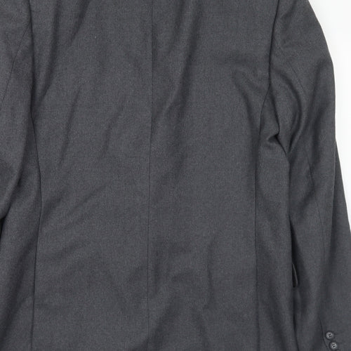 Rex Trueform Mens Grey Wool Jacket Suit Jacket Size 42