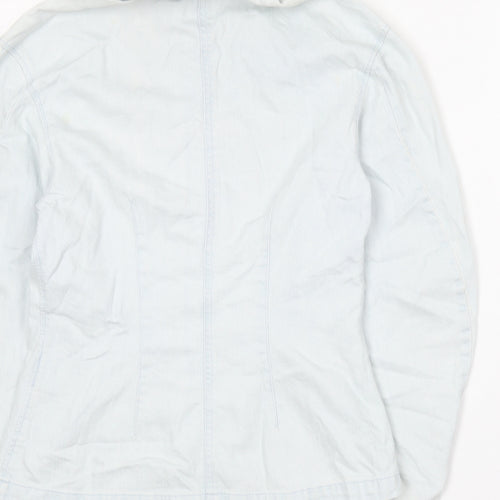 H&M Womens Blue Jacket Size 6