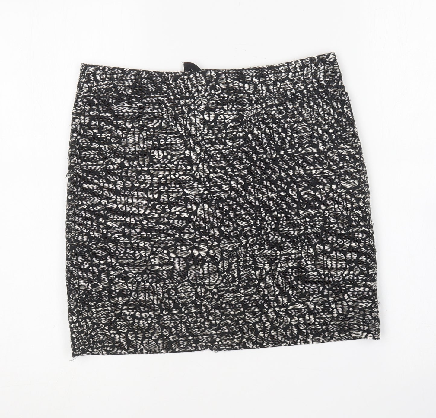 NEXT Womens Black Polyester Mini Skirt Size 6