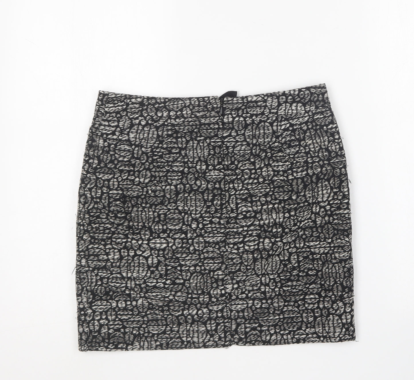 NEXT Womens Black Polyester Mini Skirt Size 6