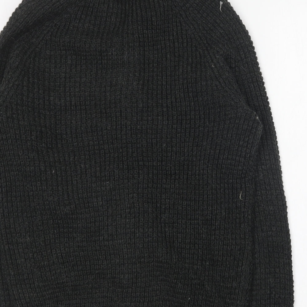 Dunnes Stores Mens Green V-Neck Acrylic Cardigan Jumper Size M