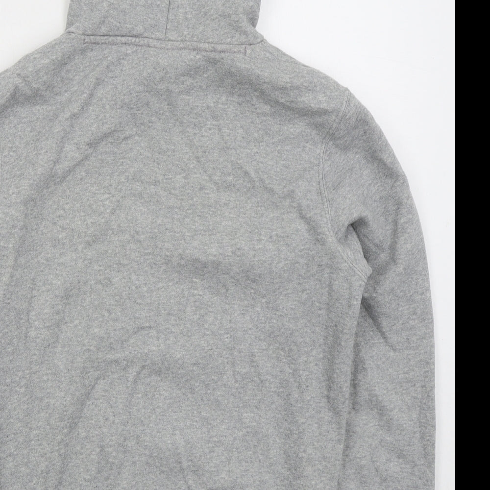 Champion Mens Grey Cotton Pullover Hoodie Size XS