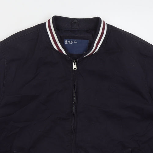 Easy Mens Blue Jacket Size XL Zip
