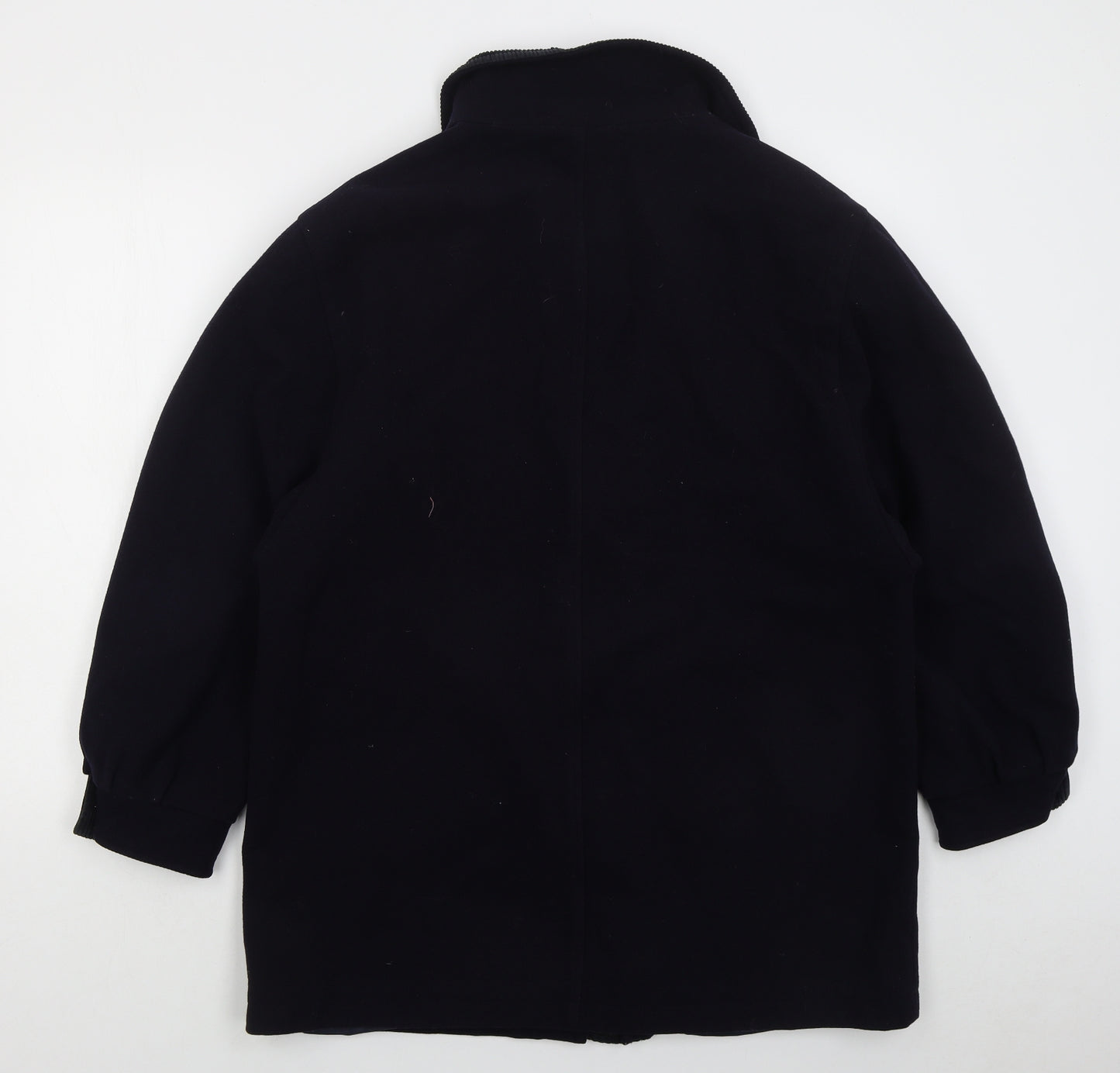 Dannimac Womens Black Jacket Coat Size L Zip