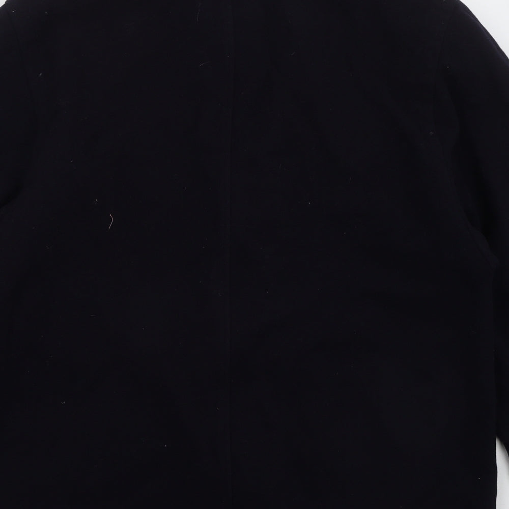 Dannimac Womens Black Jacket Coat Size L Zip
