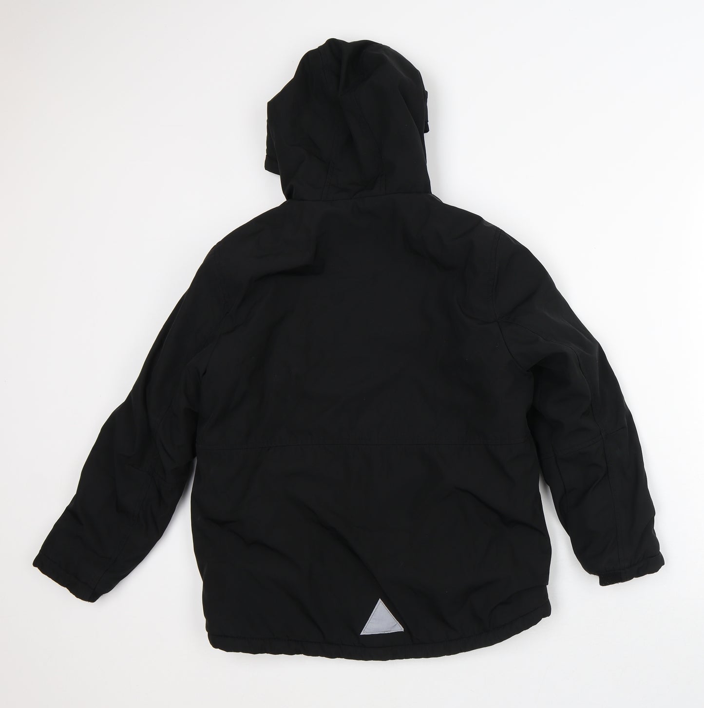 George Boys Black Quilted Coat Size 10-11 Years
