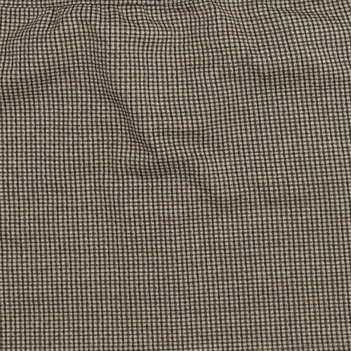 JDY Womens Brown Geometric Polyester Straight & Pencil Skirt Size L