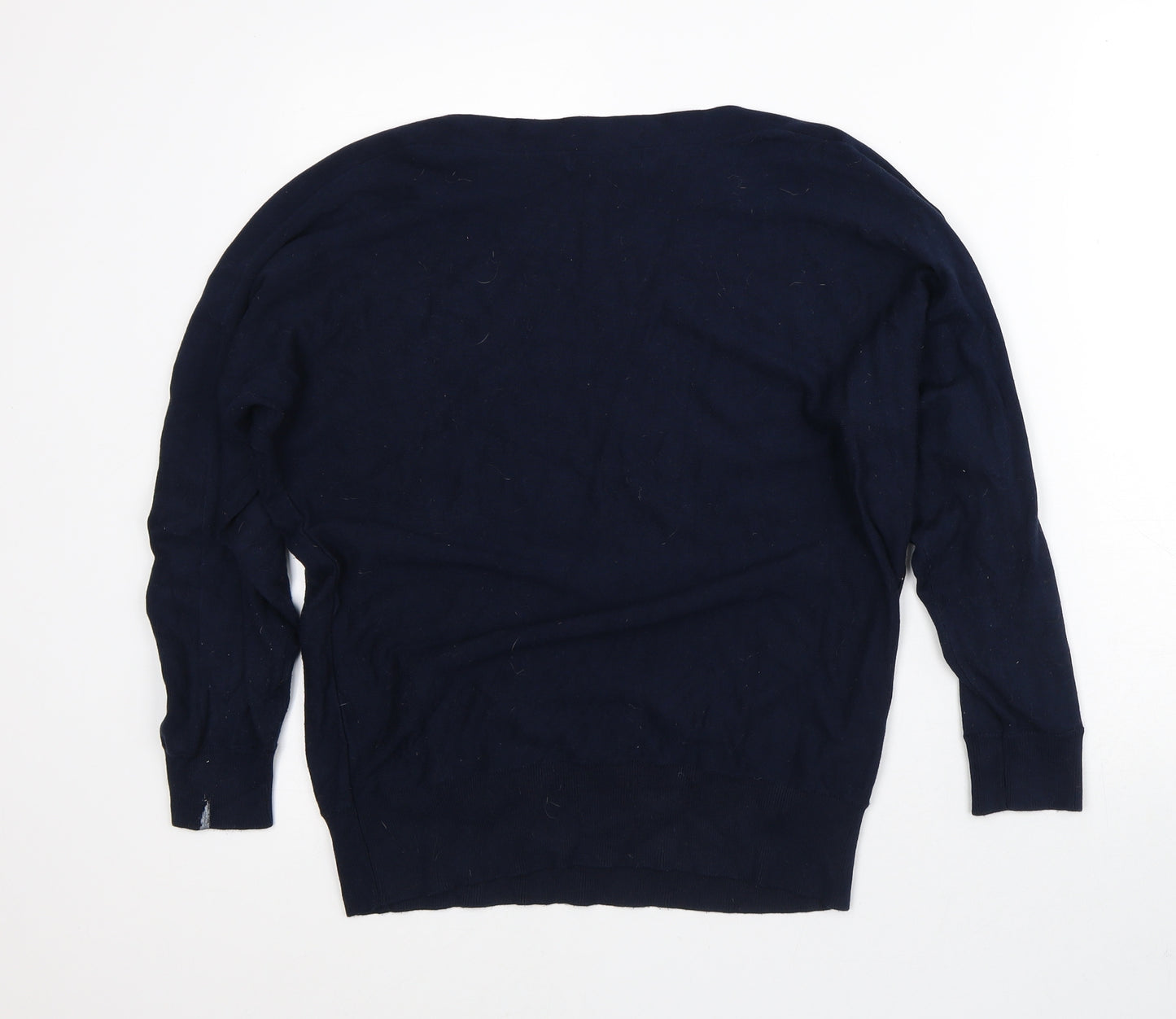 Debenhams Womens Blue Polyester Pullover Sweatshirt Size 12