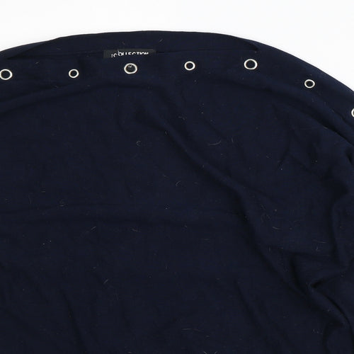Debenhams Womens Blue Polyester Pullover Sweatshirt Size 12