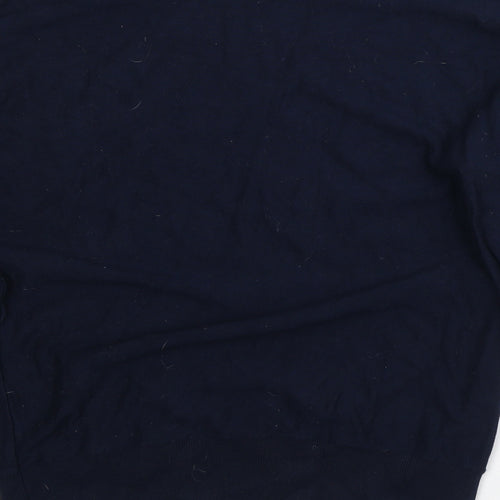 Debenhams Womens Blue Polyester Pullover Sweatshirt Size 12