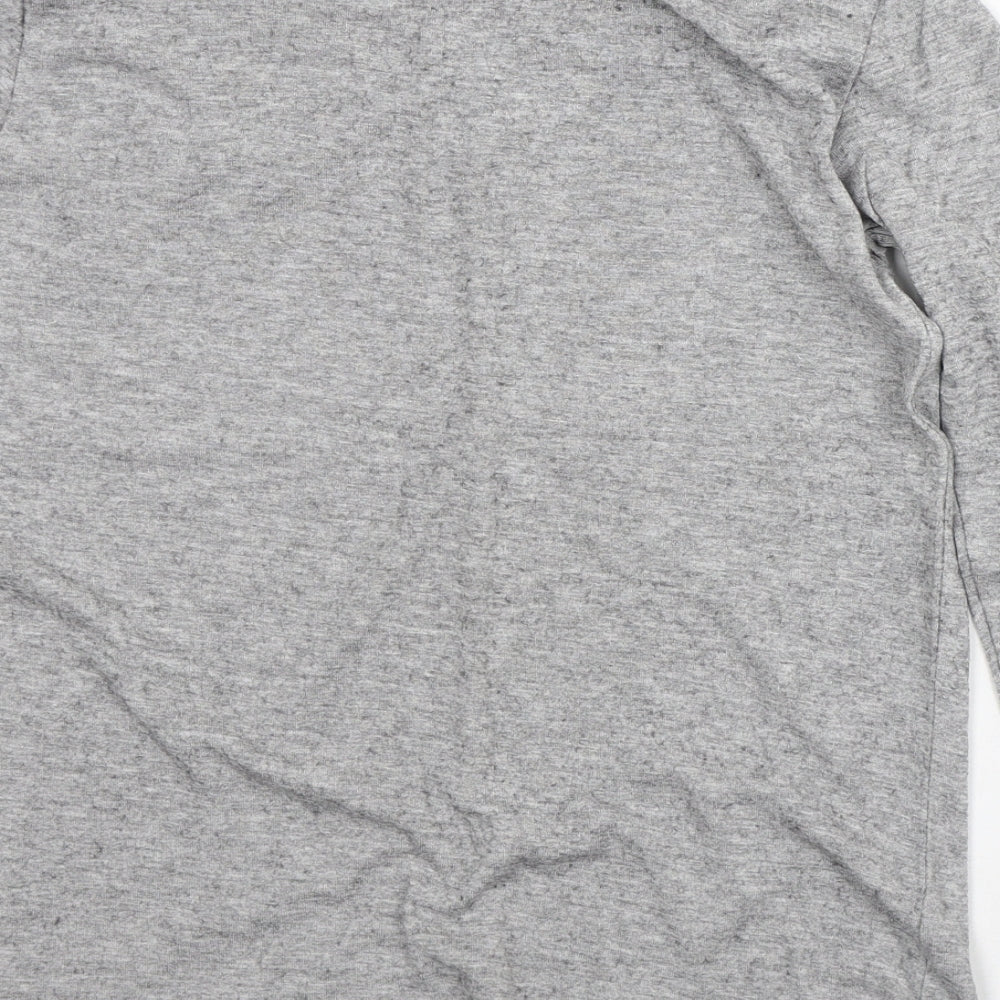 Marks and Spencer Womens Grey Viscose Pullover Sweatshirt Size 14