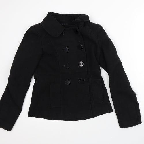 Dunnes Stores Womens Black Jacket Coat Size 10