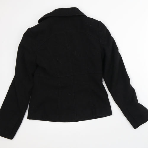 Dunnes Stores Womens Black Jacket Coat Size 10
