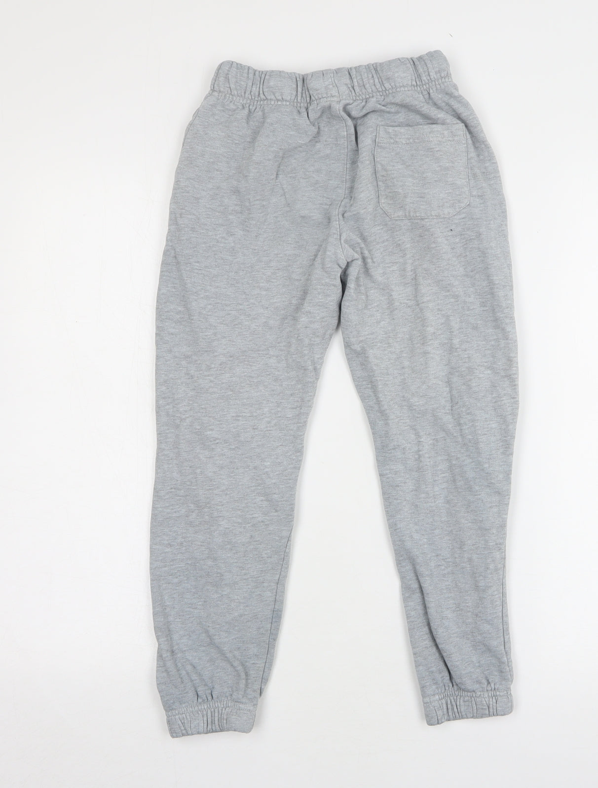 George Boys Grey Cotton Sweatpants Trousers Size 8-9 Years Regular