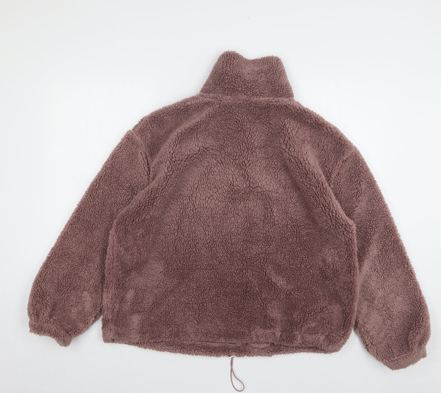 F&F Womens Pink Polyester Pullover Sweatshirt Size L