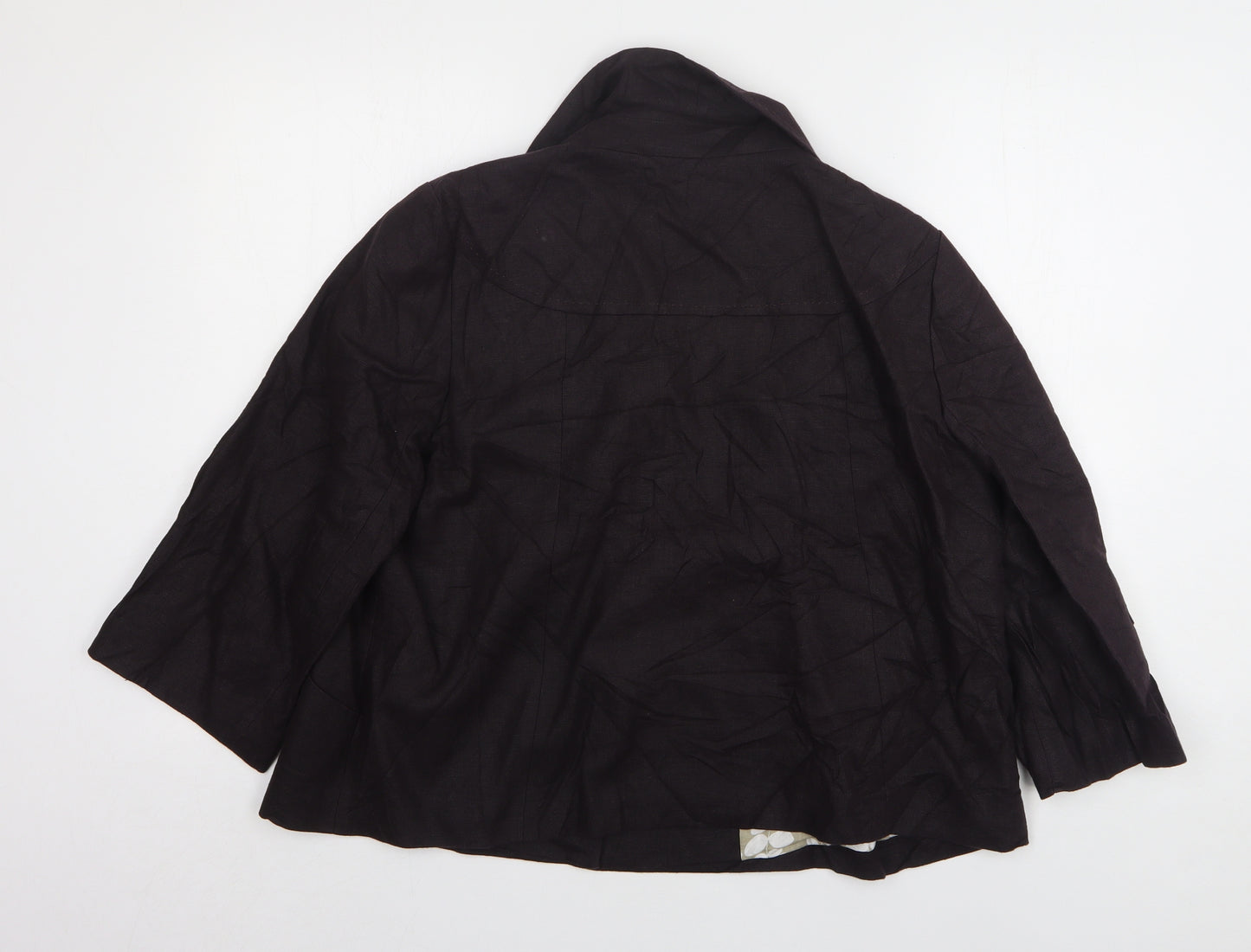 Hobbs Womens Brown Jacket Size 18