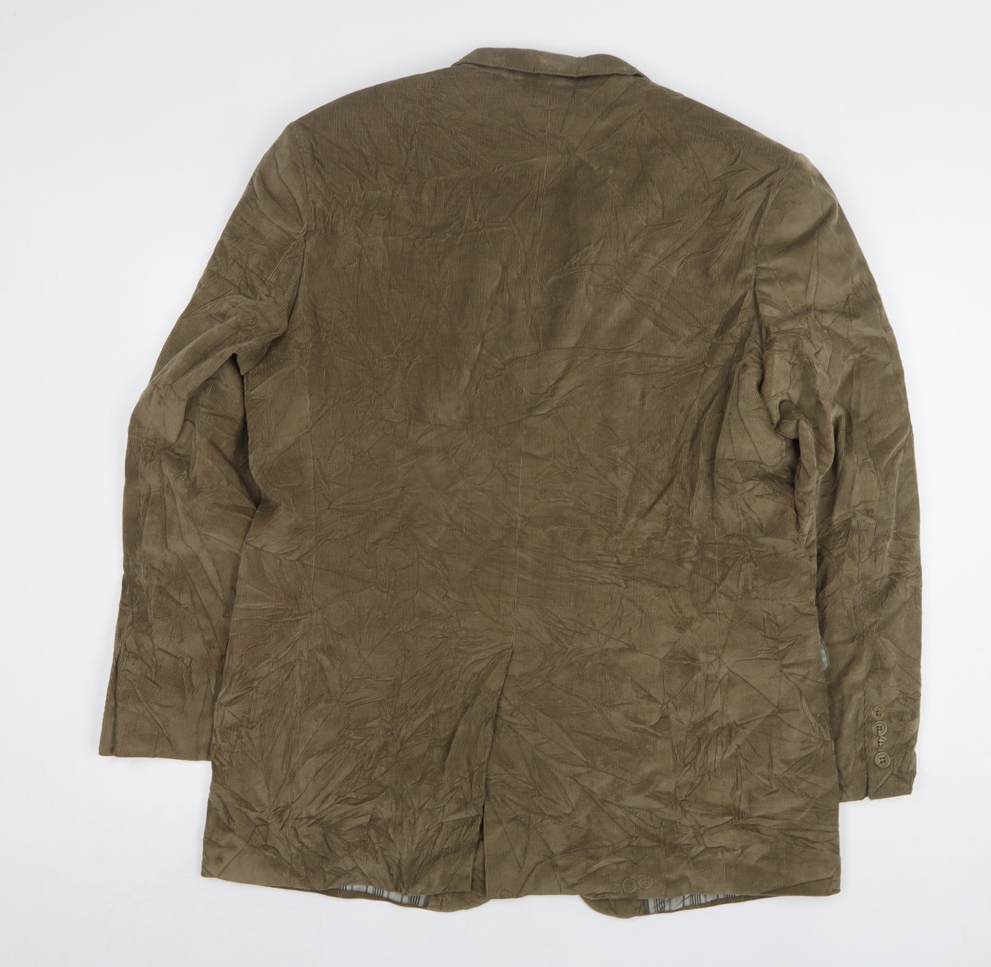 Marks and Spencer Mens Brown Polyester Jacket Suit Jacket Size 44