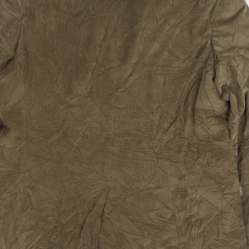 Marks and Spencer Mens Brown Polyester Jacket Suit Jacket Size 44