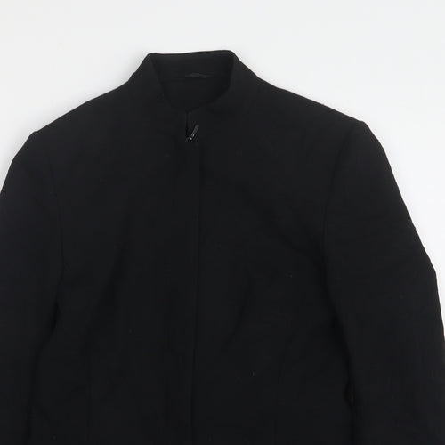 Preworn Womens Black Jacket Size 8