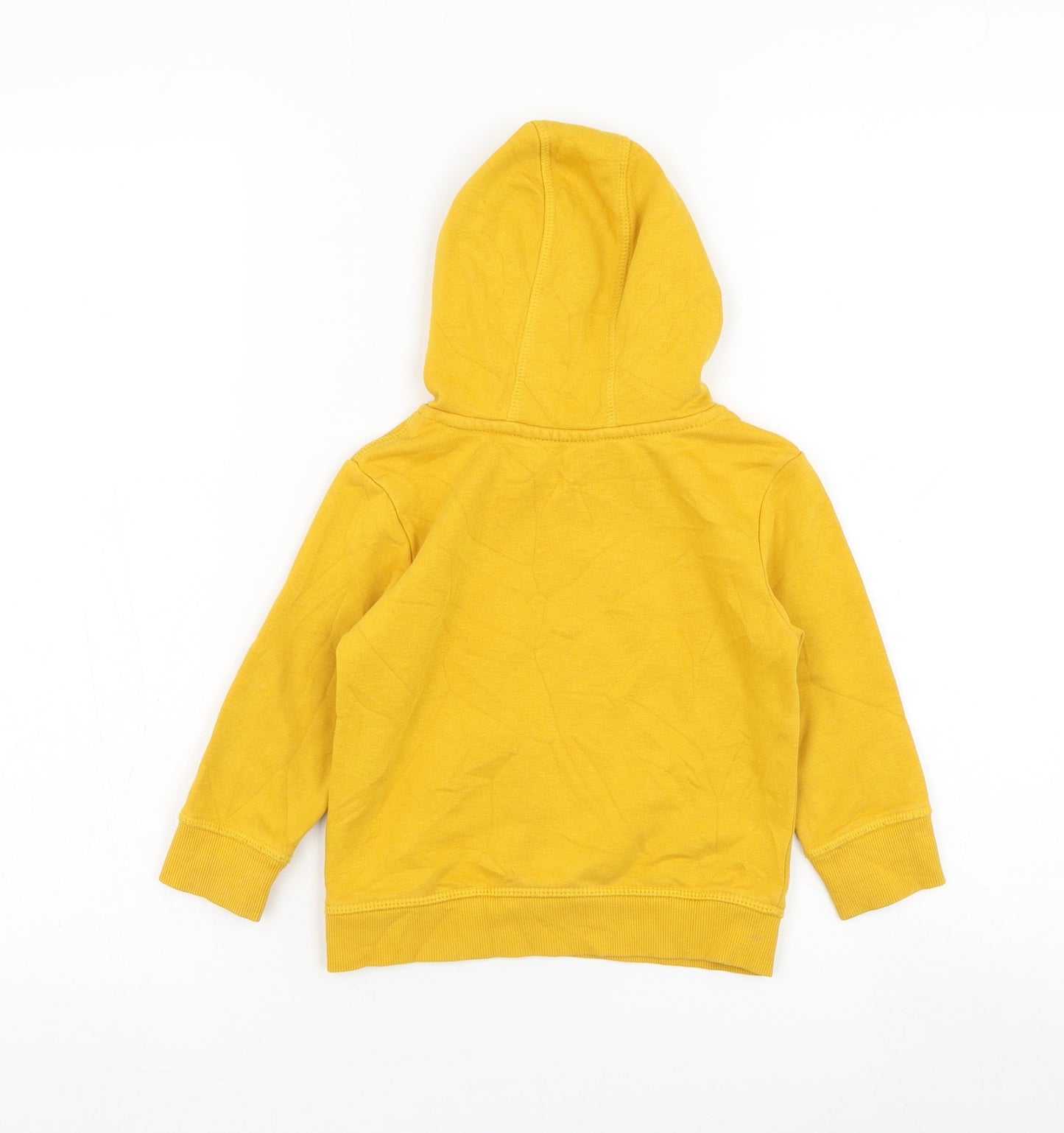 George Boys Yellow Cotton Pullover Jumper Size 18-24 Months Pullover - Dinosaur