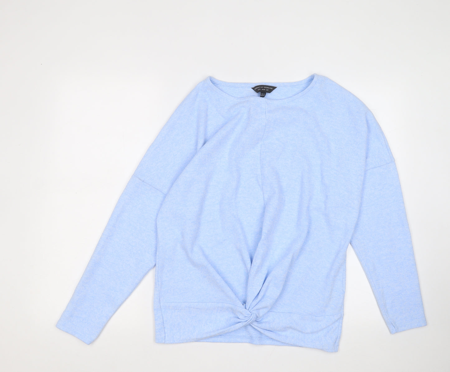 Dorothy Perkins Womens Blue Round Neck Polyester Pullover Jumper Size S