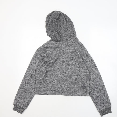 Primark Womens Grey Polyester Pullover Hoodie Size 6